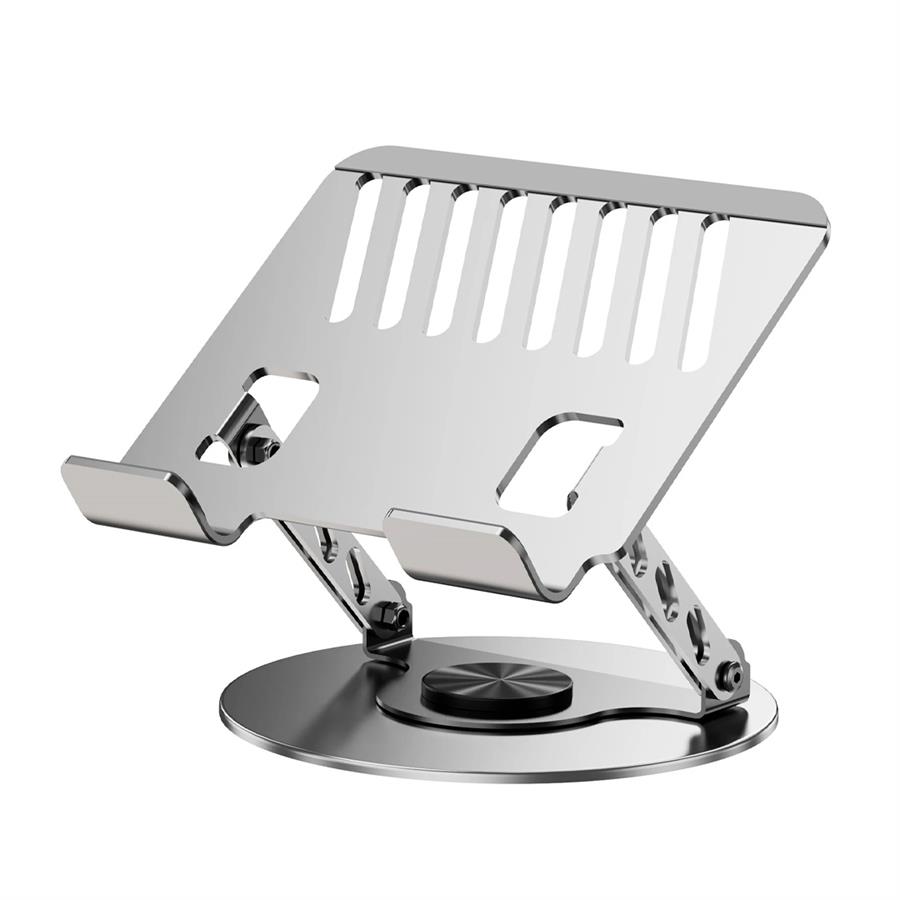 ZX-ZJ52 Soporte Giratorio Para Tableta Plegable De Escritorio De Metal