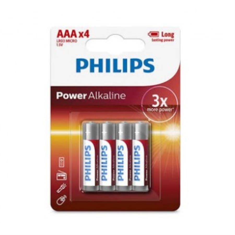 Pila Philips Power Alkaline Blister X4 AAA original