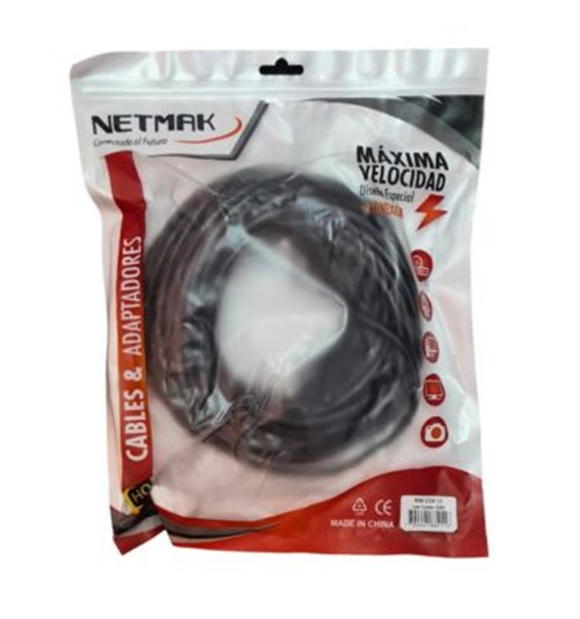 Cable De Red 15 Metros Netmak NMC04