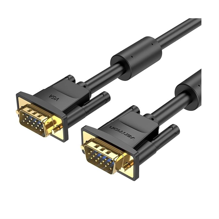 Cable VGA Macho A Macho Vention DAEBH 2M Full HD 1080p 60Hz Doble Filtro Blindado