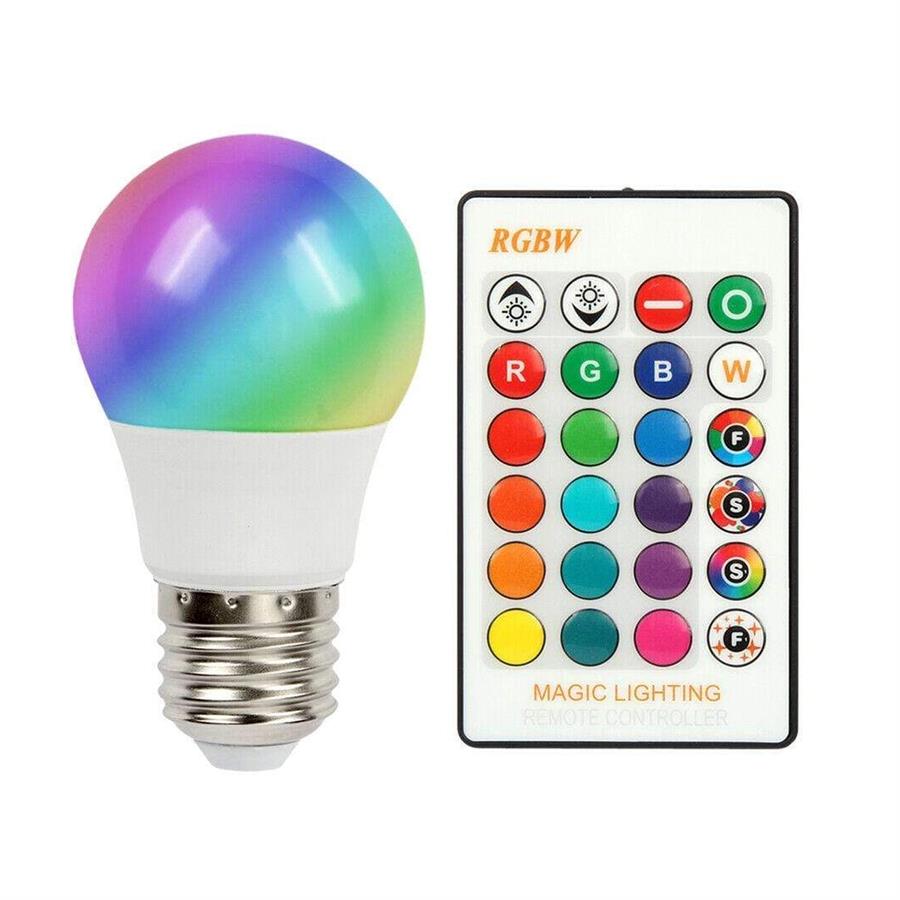 Foco LED RGBW OS35 Con Control Remoto