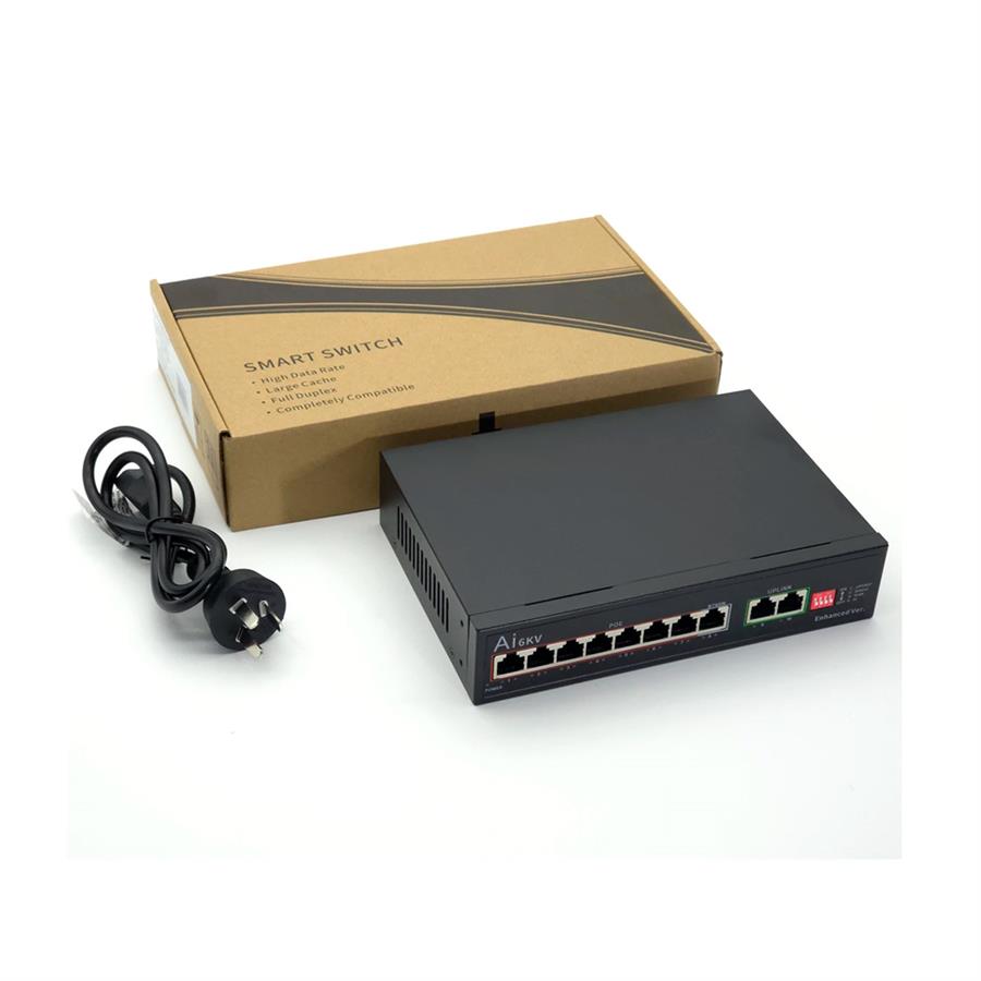 Jk-D2312 Switch 1000mbps 8 Puertos + 2 Uplink