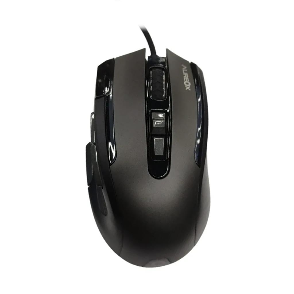Mouse Gamer Aureox Lasersight GM400 RGB 4800 DPI Negro
