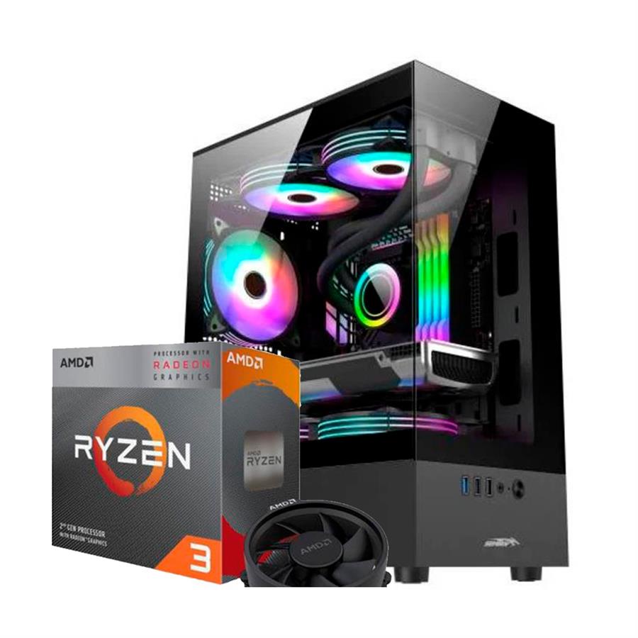 Pc Amd Ryzen 3 3200G 8Gb 480Gb