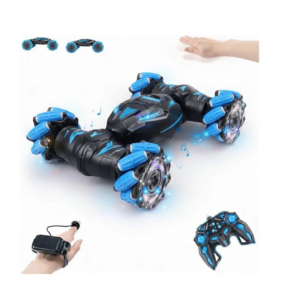 Auto Stunt Car Twist 360° Control Remoto 2.4ghz Celeste