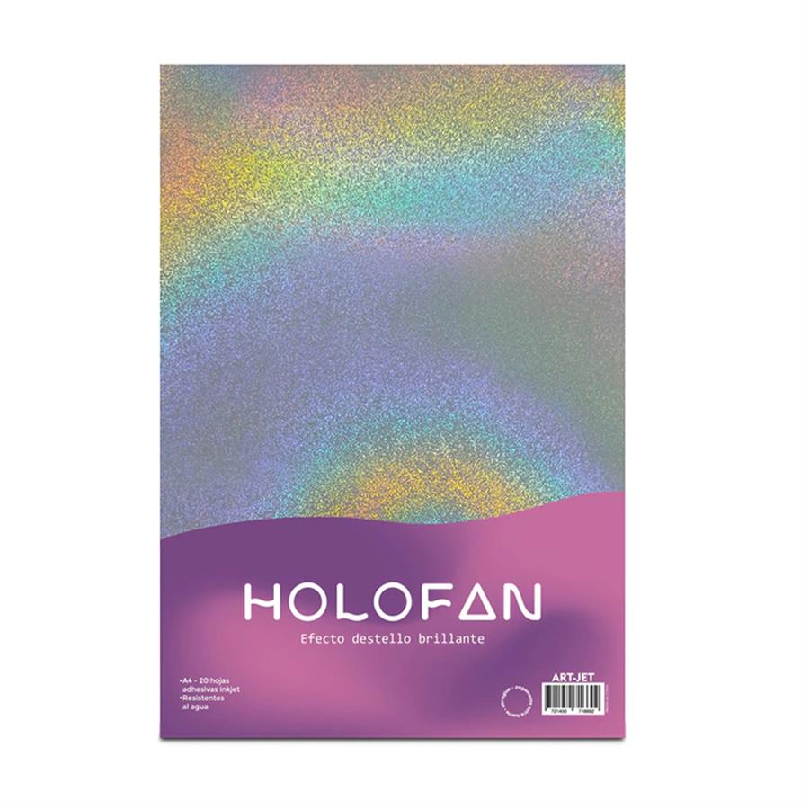 Papel Holofan Efecto Destello Brillante A4 20H