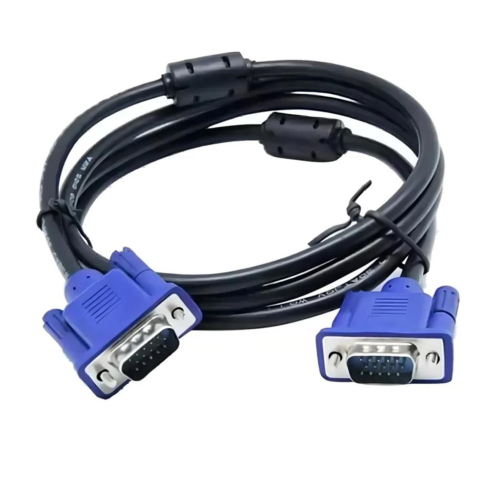 Cable VGA Macho A Macho 1.5 Metros XC-FV30 Para Monitor, PC, Notebook Y Proyector