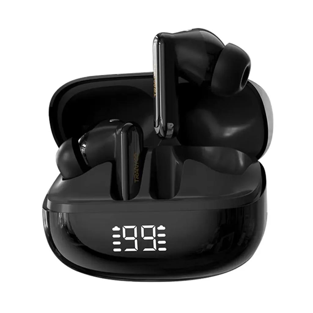 Auricular Tranyoo Bluetooth T-M6 ANC Con Display Cancelación Activa De Ruido
