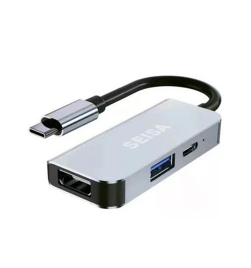 Adaptador 5 En 1 Tipo-C A Hdmi+Usb3.0+Pd+Puerto Ethernet Byl-2007