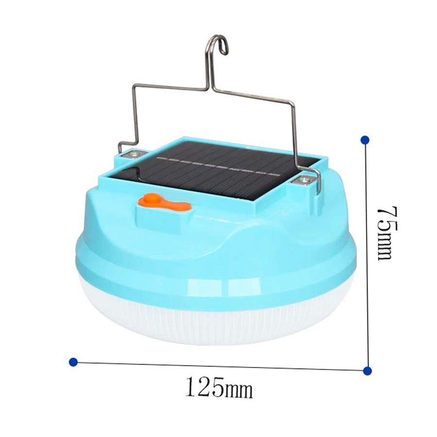 ZY-YJD125 Lampara LED con Panel Solar de 12.5 cm