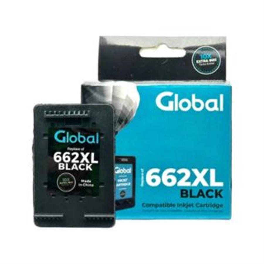 Cartucho de Tinta Global compatible HP 662XL Negro