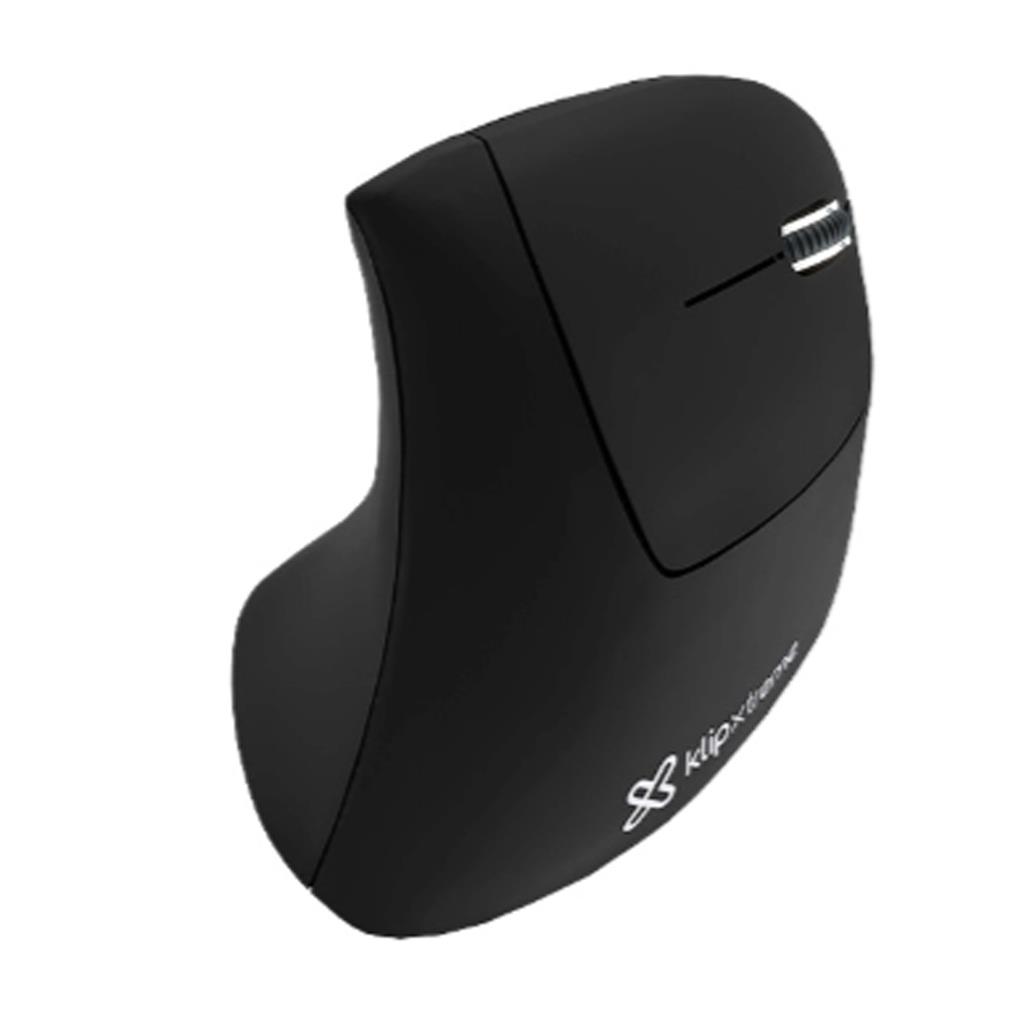 Mouse Vertical Inalámbrico Recargable Klip Xtreme Ergonómico