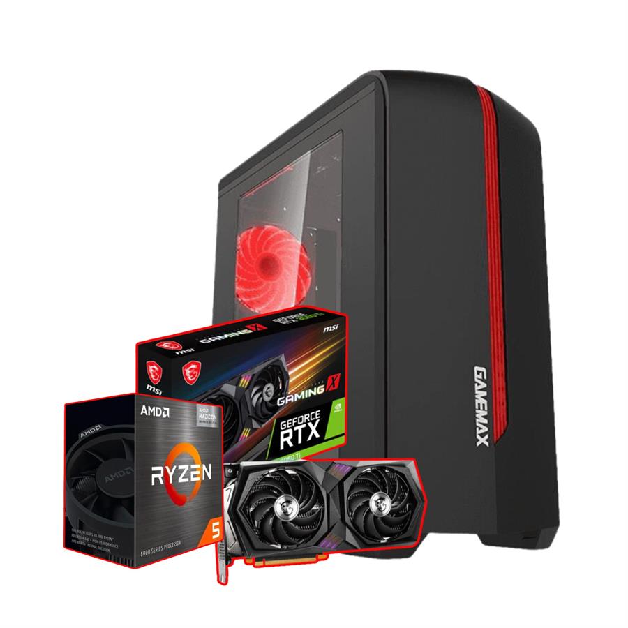 Pc Gamer Amd Ryzen 5 5500 16Gb 480Ssd Rtx3060Ti Outlet