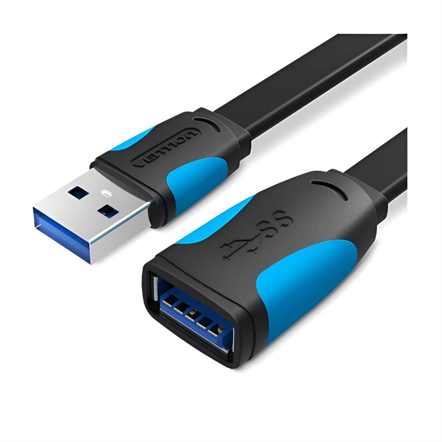 VAS-A13-B200 Cable Extensor USB 3.0 Plano Vention 2 Metros 5 Gbps