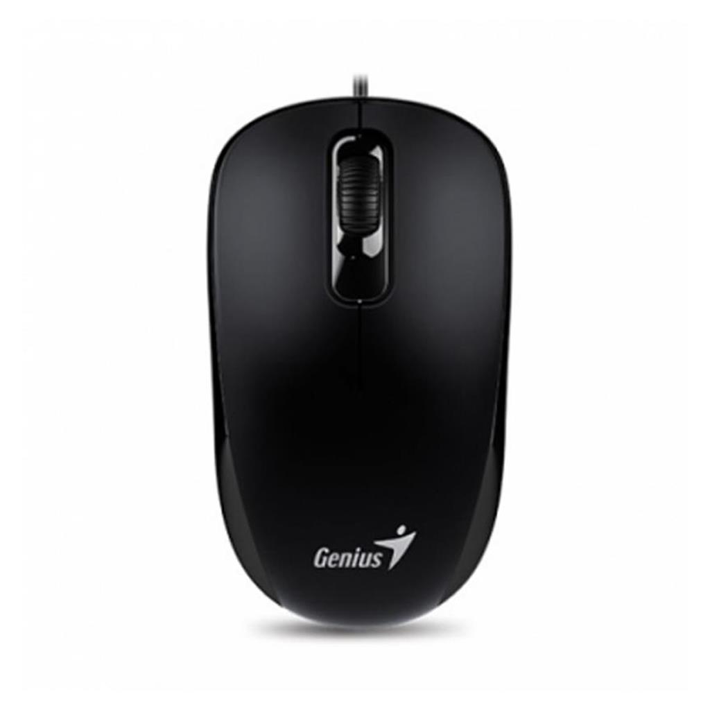 Mouse Genius DX-110 con Cable USB Negro