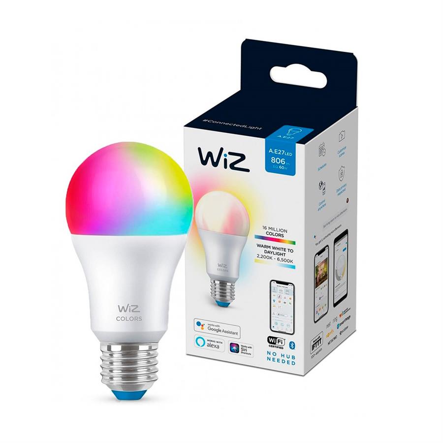 Lampara Wiz Led Smart A60 9w E27 Rgb