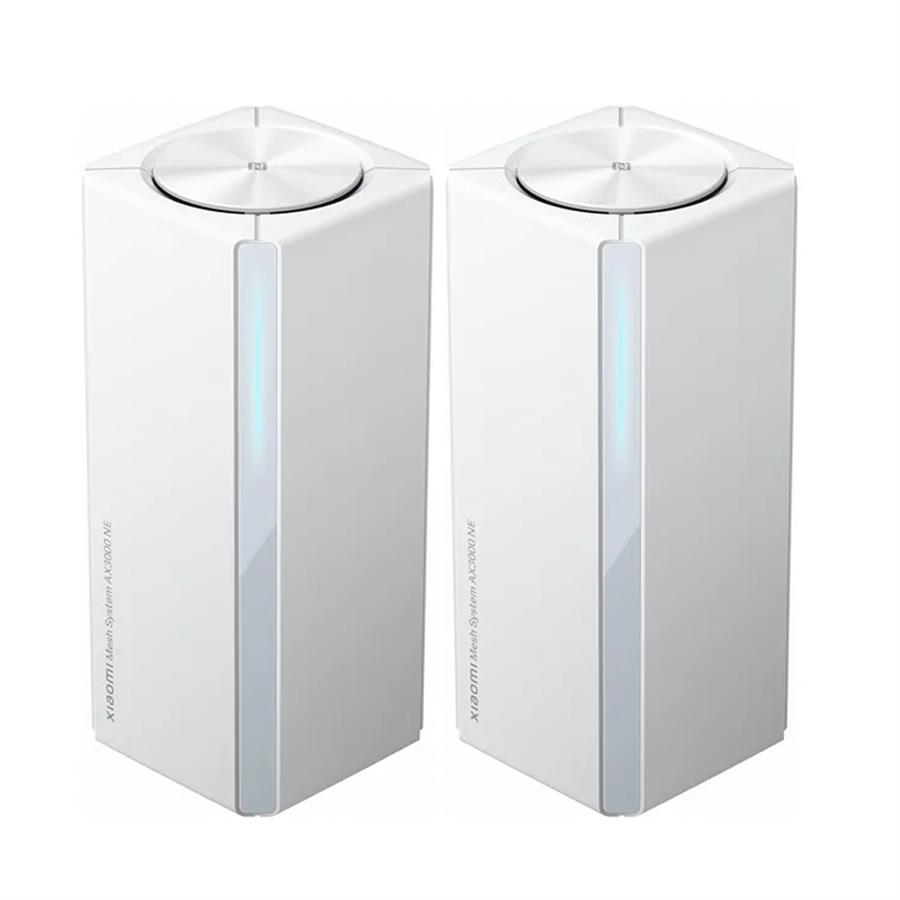 RD28  Router Inalámbrico Xiaomi Mesh System AX3000 NE (Paquete De 2) De Doble Banda 2402 + 574 Mbps - Blanco