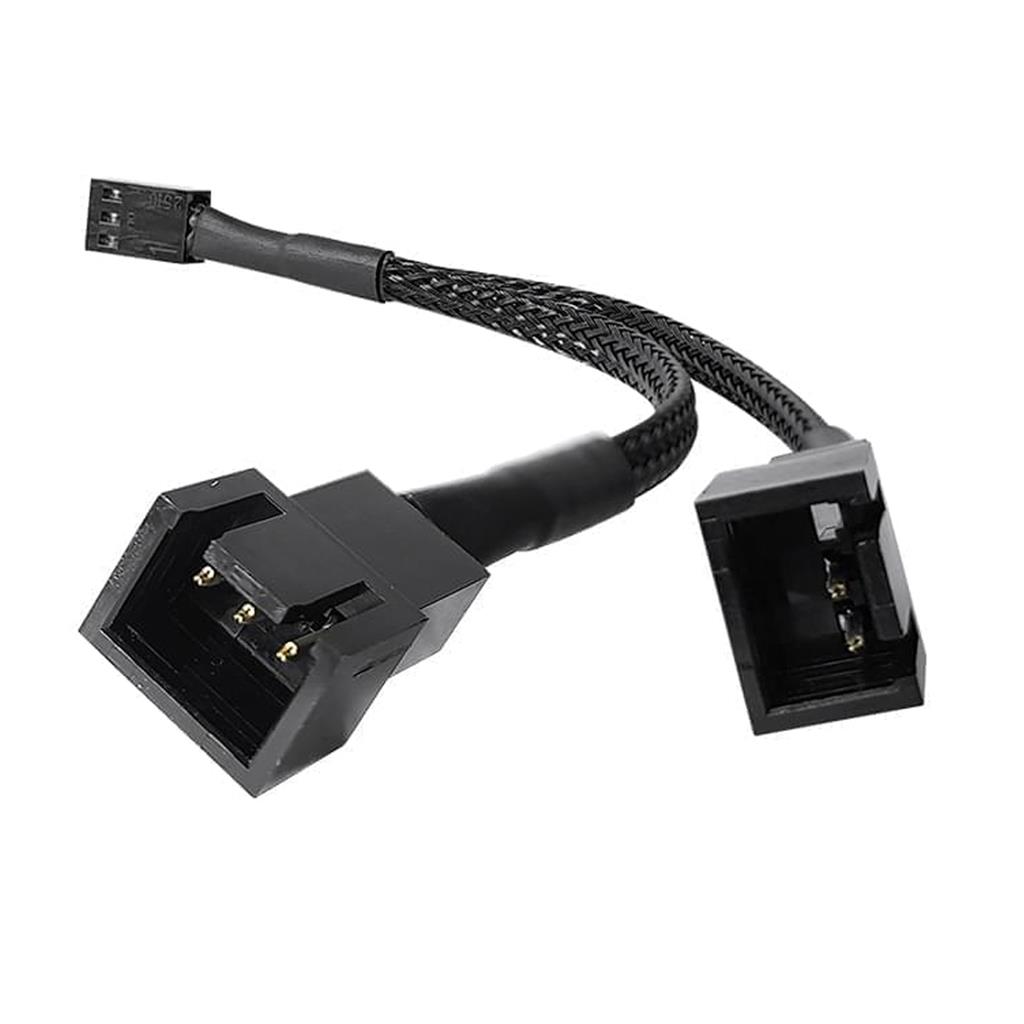 Cable divisor PWM para 2 cooler de 3 pines NSCAPWM2