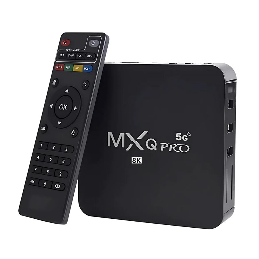 Convertidor Smart TV Box MXQ Pro 5G Ultra Hd 8K Android 14 128Gb