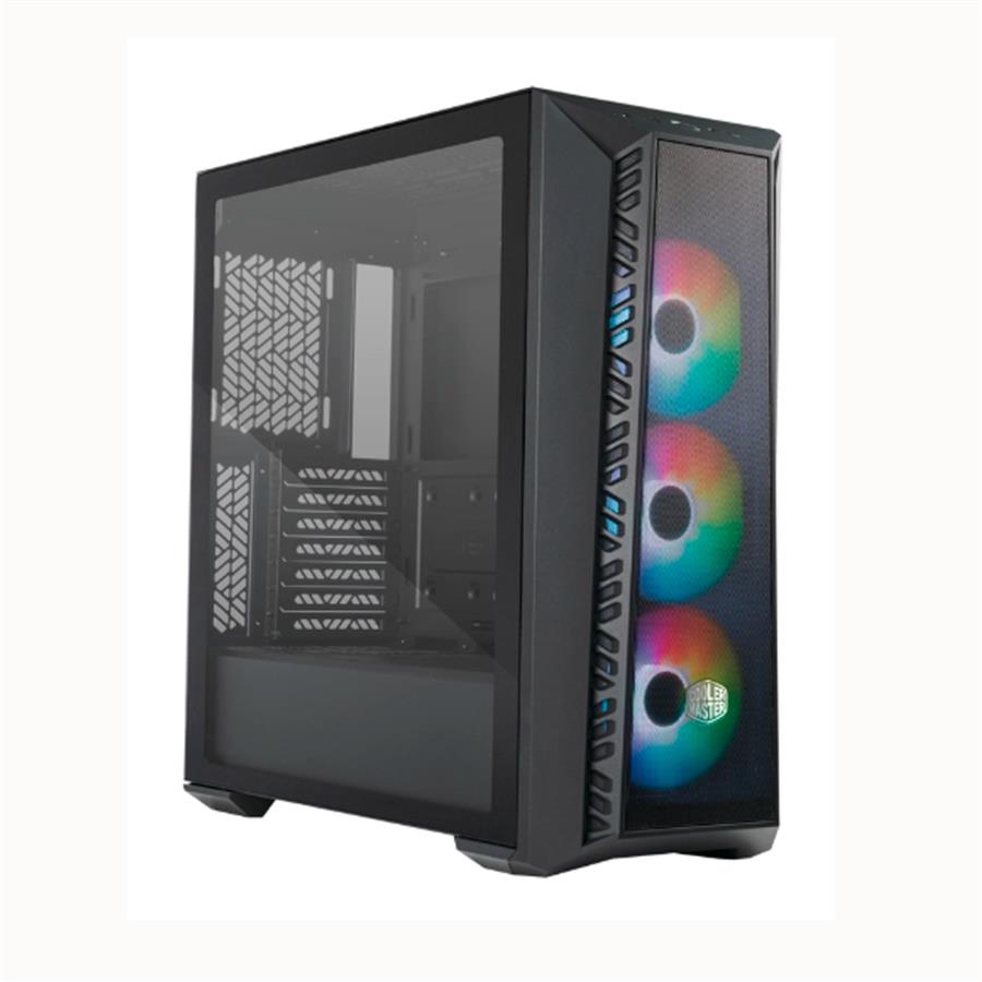 Gabinete Cooler Master MasterBox 520 Mesh Mid Tower ARGB Black Sin Fuente