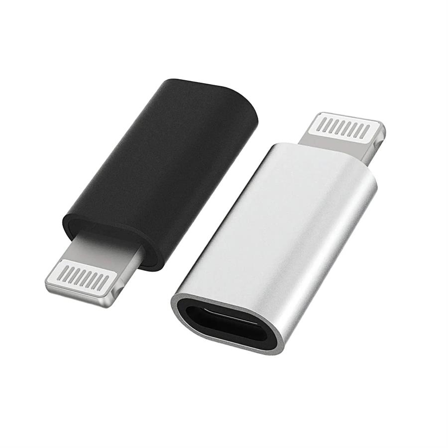 Adaptador Otg Usb Tipo C Hembra A Lighting Macho Para Iphone