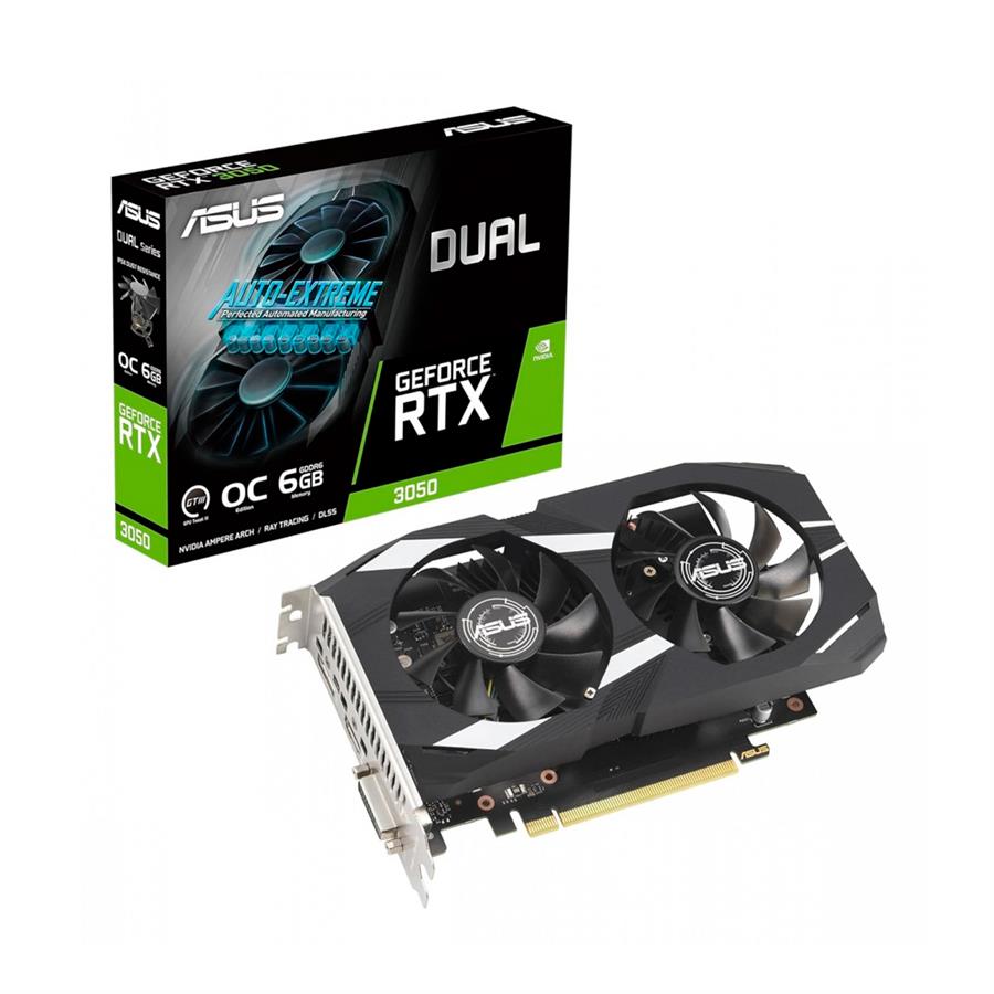 Placa De Video Asus Dual Rtx 3050 O6gb