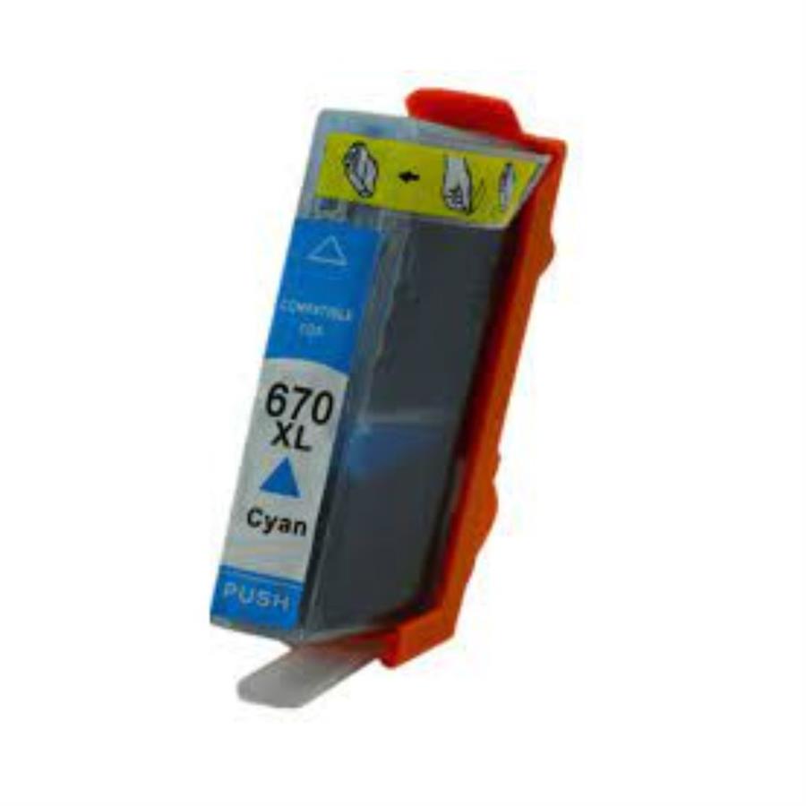 Cartucho Mgn Compatible Con Hp 670xl - Cyan