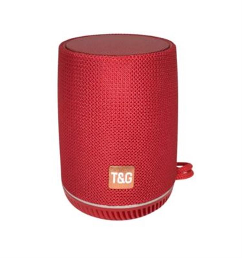 Parlante Portatil Bluetooth T&G Tg-527 Rojo