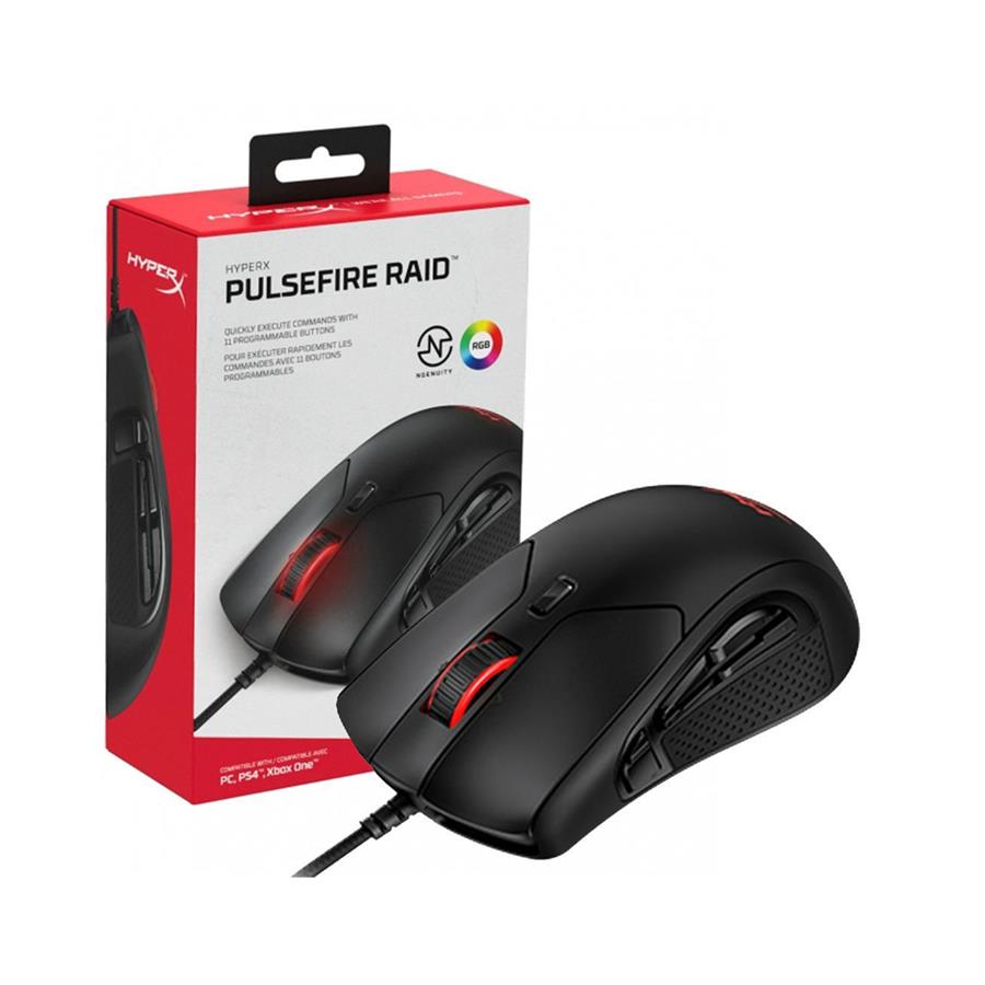 Mouse Hyperx Pulsefire Raid 11 Botones Programables