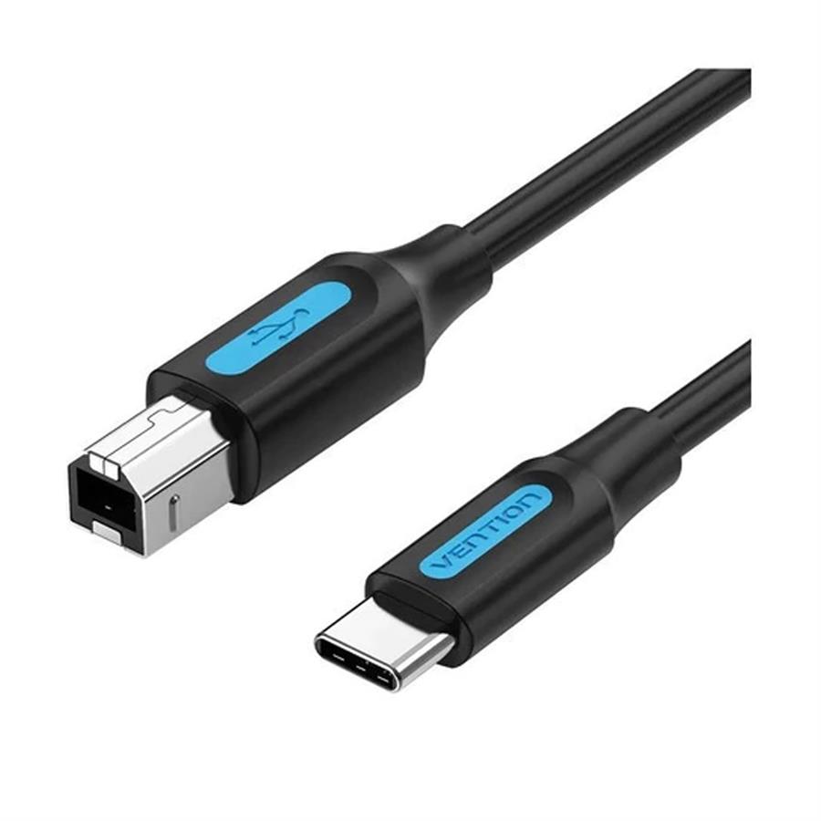 Cable USB-C A USB-B 2.0 Vention CQUBG 1.5M Para Impresora