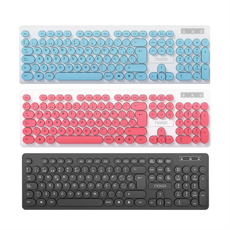 NKB-580 Teclado Slim Usb Ideal Para Uso Diario En Oficina U Hogar