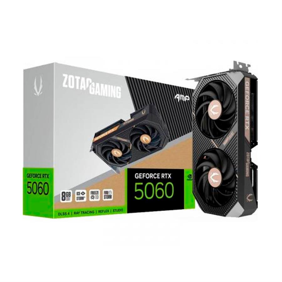 Placa de vídeo Zotac GeForce RTX 5060 8GB GDDR7 AMP