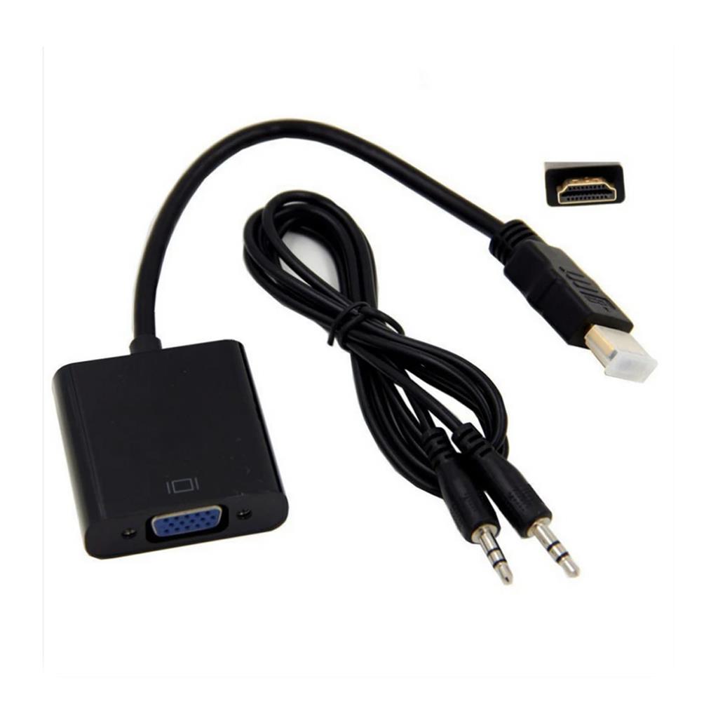 Conversor Hdmi A Vga Con Cable Audio Sm-C7819
