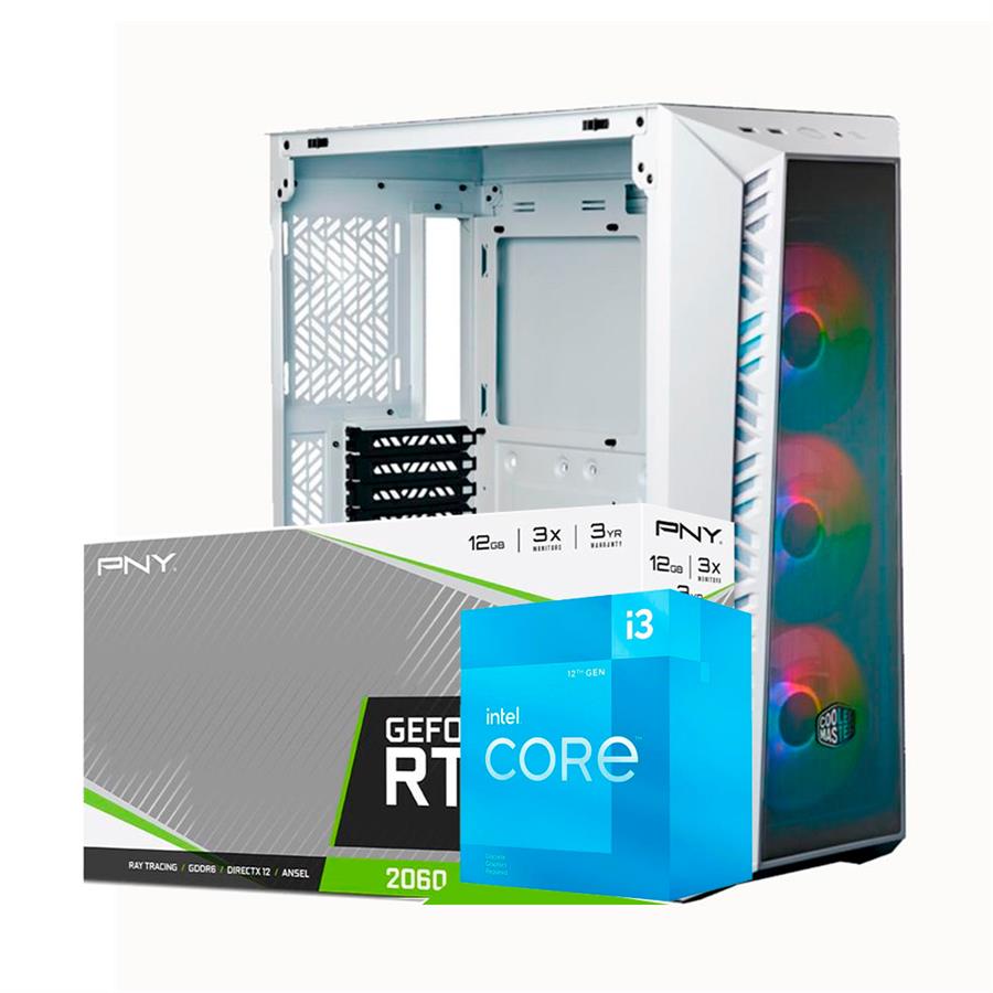 Pc Intel I3 12100f 16Gb 500Gb M.2 Rtx 2060 12Gb