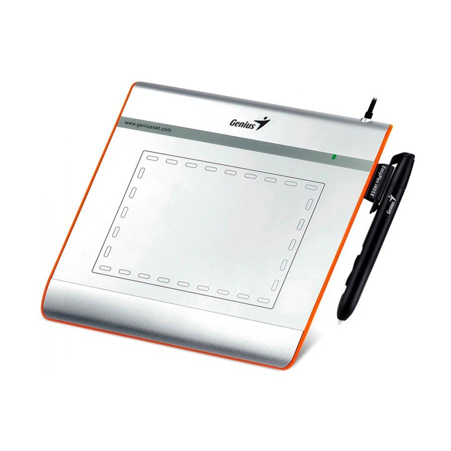 I405X Kya Tableta Digitalizadora Genius EasyPen  4x5.5” Con Lápiz Inalámbrico Para Dibujo Y Firma Digital