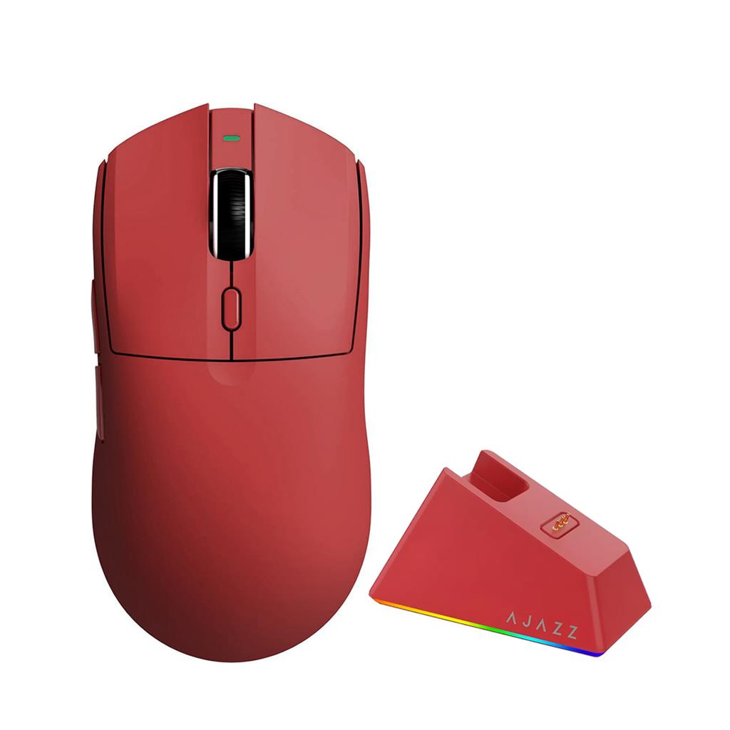 Mouse Gamer Ajazz AJ139 V2 MC Nacodexx Wireless - Rojo