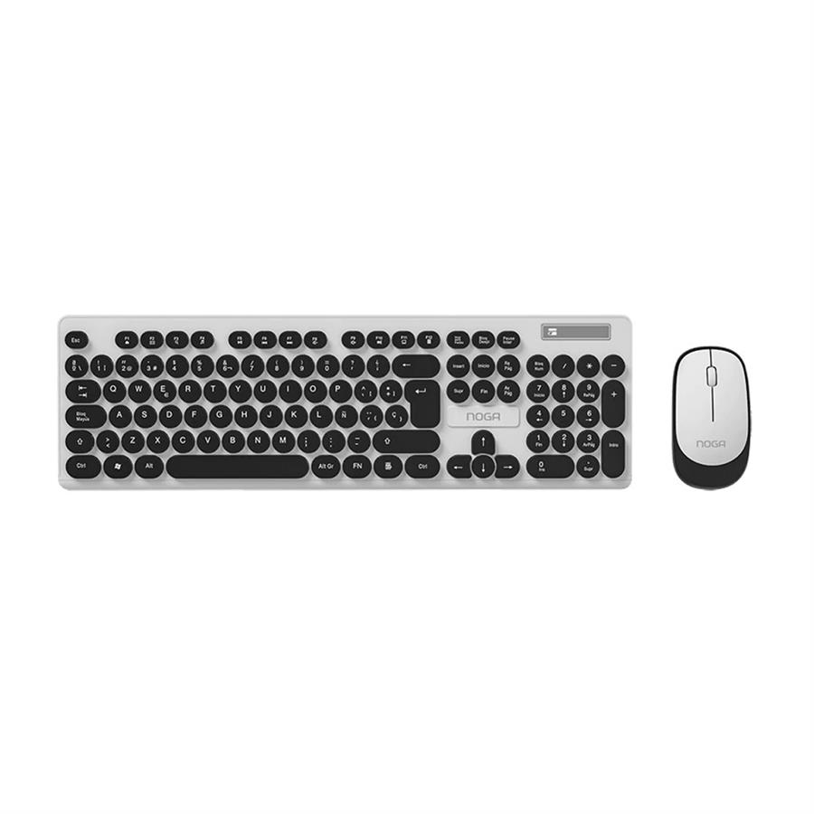 S5800 Combo Inalambrico Teclado + Mouse Noga 2.4Ghz Receptor Usb - Negro