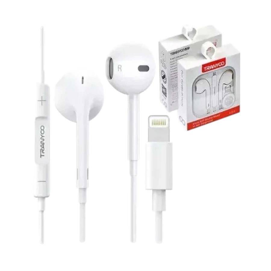 T-R14 Auricular Con Cable Lightning 1.2 Metros