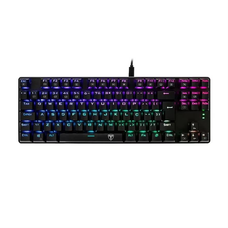 Teclado Gamer T-Dagger T-TGK315-RD Bora RGB Mecánico Red Switch