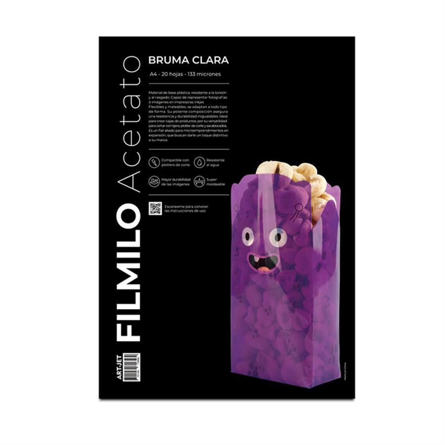 Papel Filmilo Art-Jet Acetato Bruma Clara