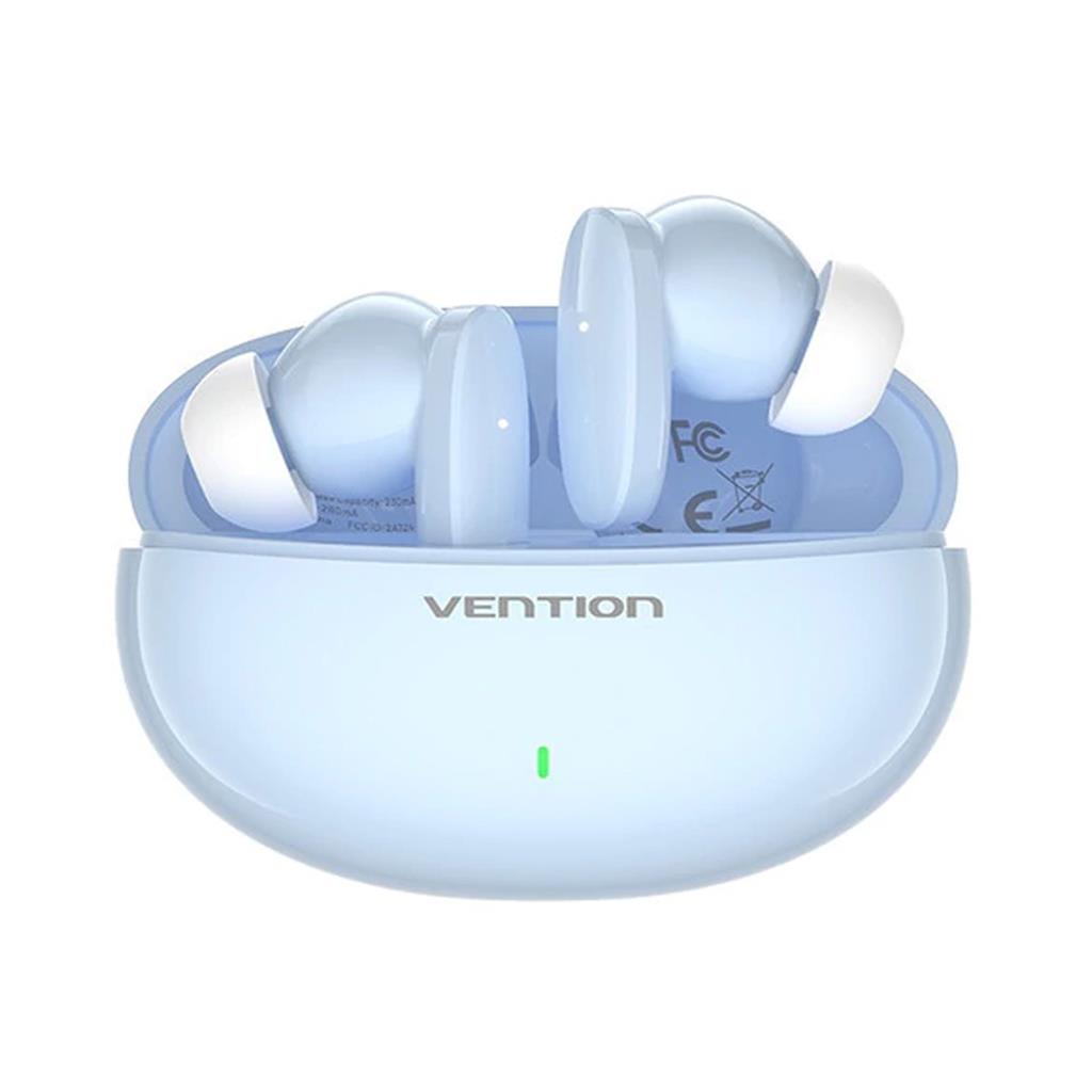 Auriculares Inalámbricos Bluetooth Vention con Micrófono ELF E01 - NBFSO Celeste