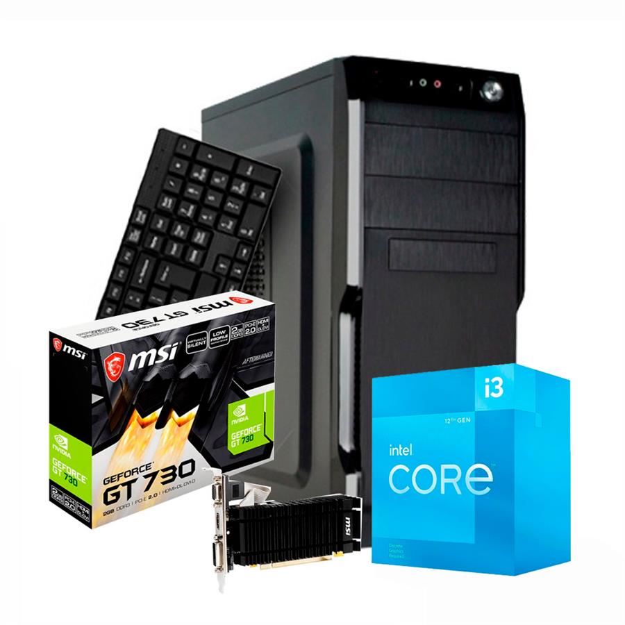 Pc Intel I3 12100F Gt730 8Gb 240Gb Ssd