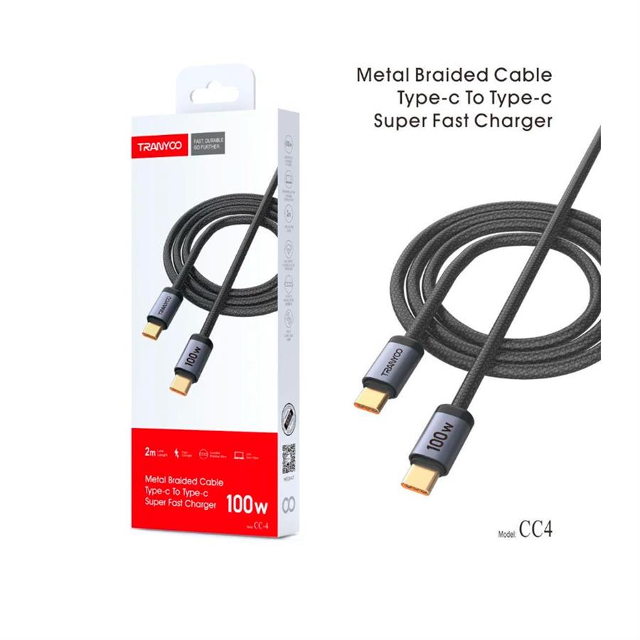 Cc-4 Cable Mallado Metalico C A C 1.2mt//100w Tranyoo