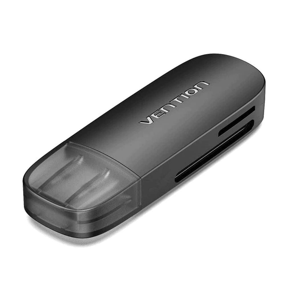 Lector de Tarjetas Vention CLFB0 2 en 1 USB 3.0 SD/TF