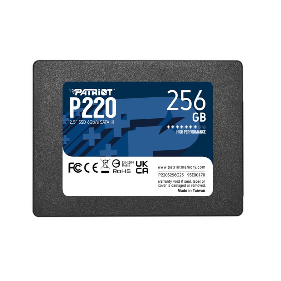 Disco SSD Patriot P220 256GB 2.5" SATA III PS001662