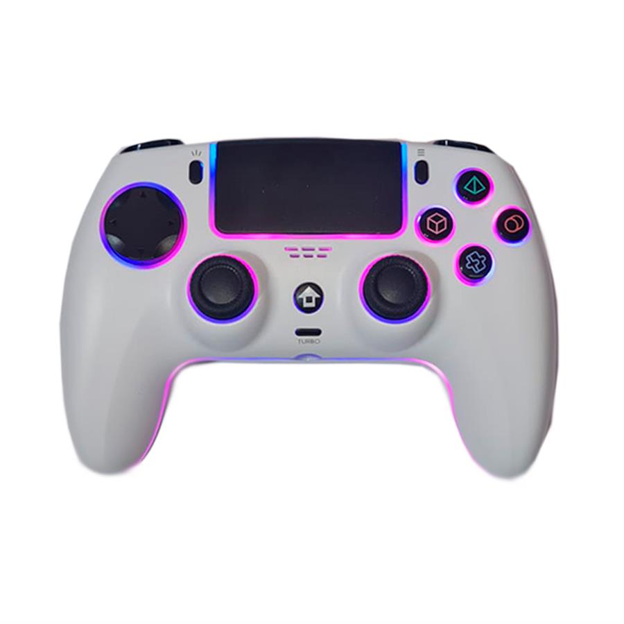 Joystick Bluetooth Para Ps4 Seisa Sj-4015B Blanco
