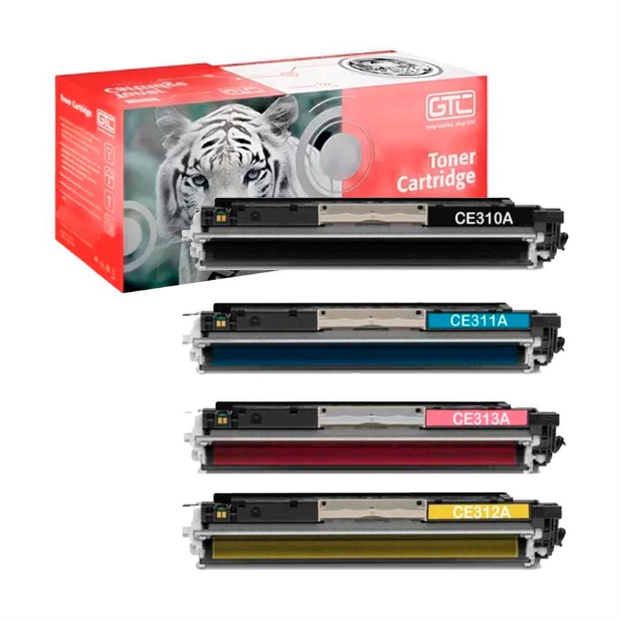 Cartucho de Toner Gtc compatible HP 310A 350A 311A 351A 312A 352A 313A 353A