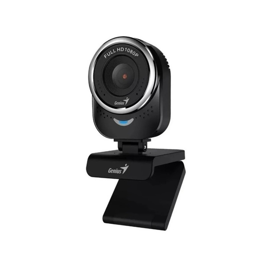 Camara Web Webcam Para Pc Full Hd 1080 Luz Led Tripode Noga Color